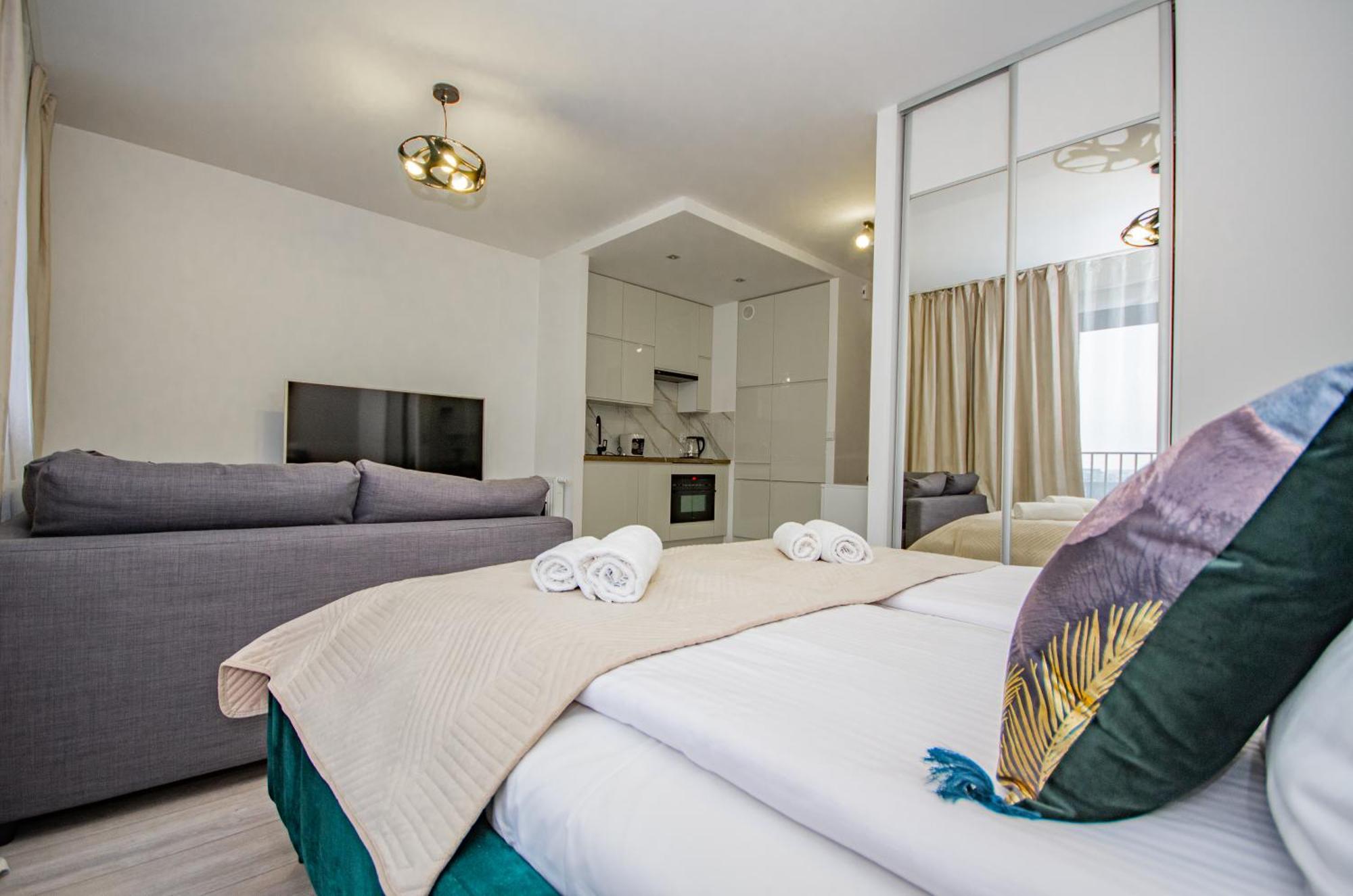 Inpoint Zablocie Modern Apartments For Work&Travel Krasków Eksteriør bilde
