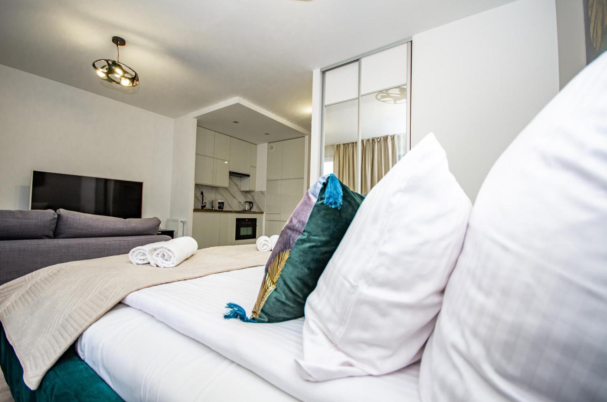 Inpoint Zablocie Modern Apartments For Work&Travel Krasków Eksteriør bilde