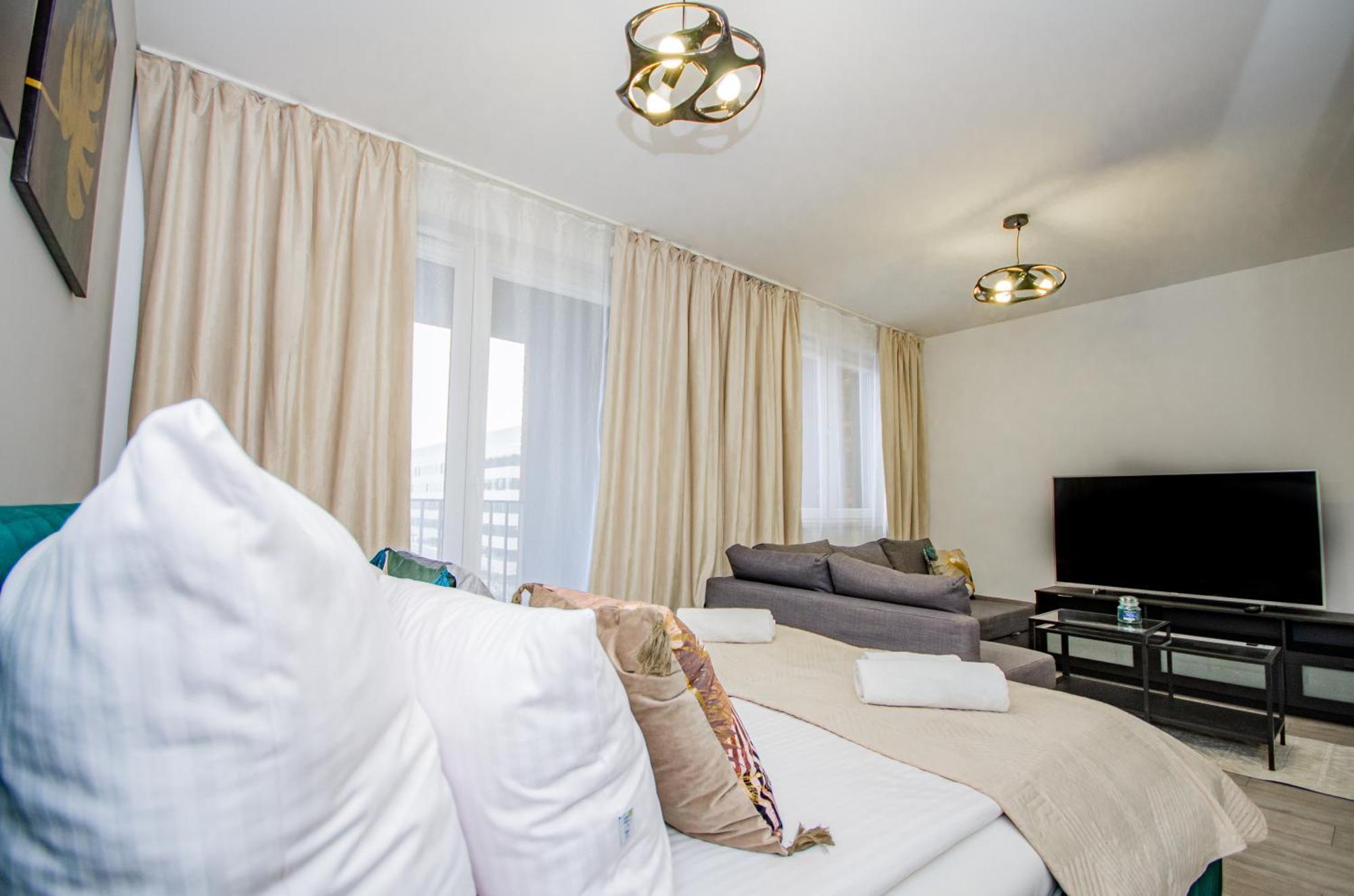 Inpoint Zablocie Modern Apartments For Work&Travel Krasków Eksteriør bilde